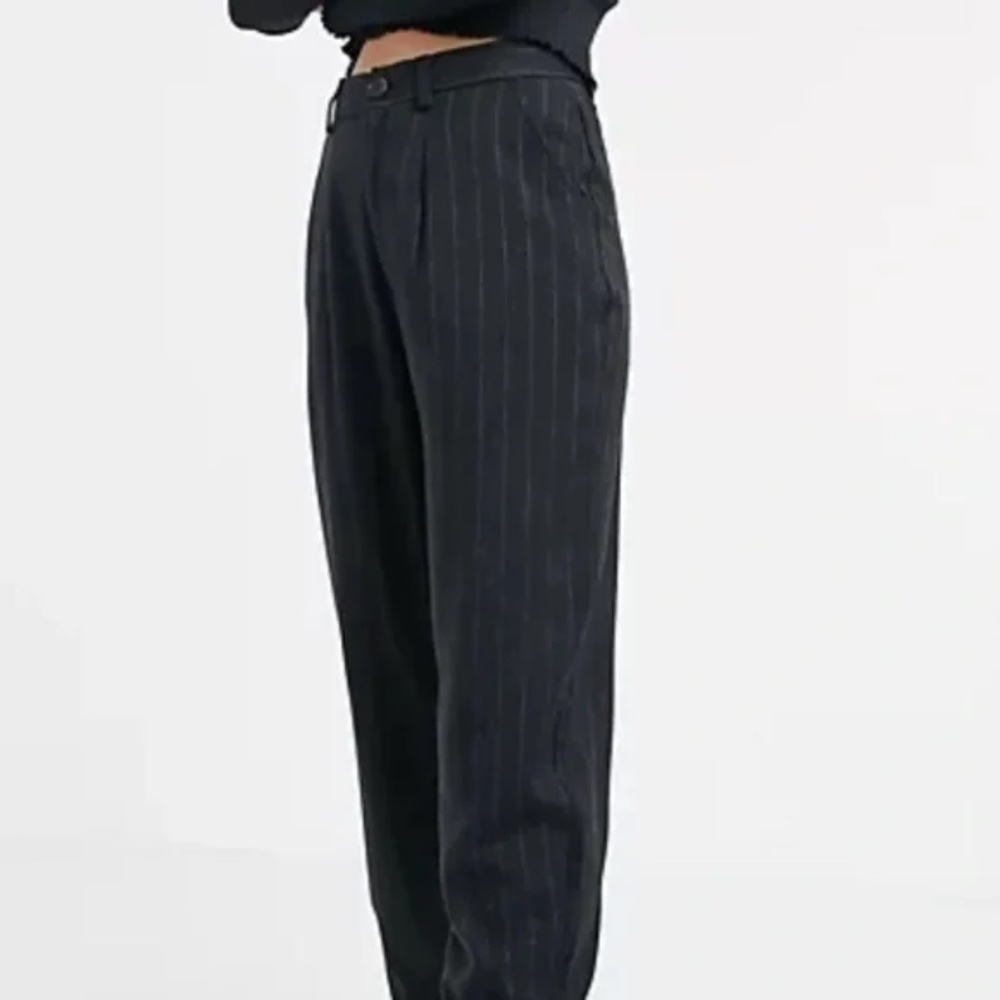 Frank & Oak Pinstripe Trousers